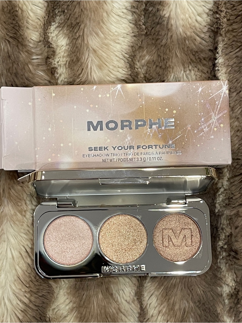 Morphe Seek your Fortune Holiday Eyeshadow Trio
